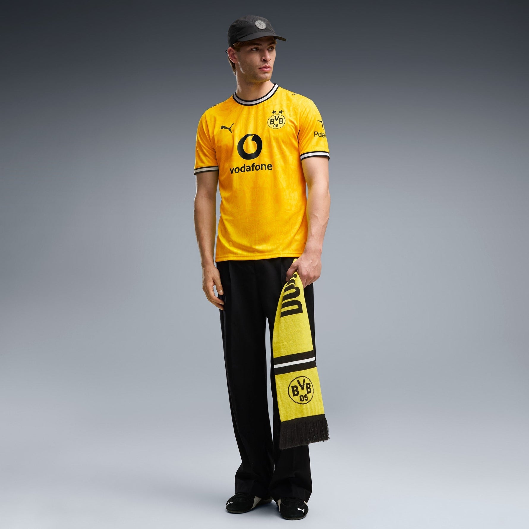 PUMA Borussia Dortmund Replica Home 25/26 Men’s Soccer Jersey