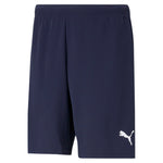 PUMA TEAMRISE SHORTS (PEACOAT-PUMA WHITE)