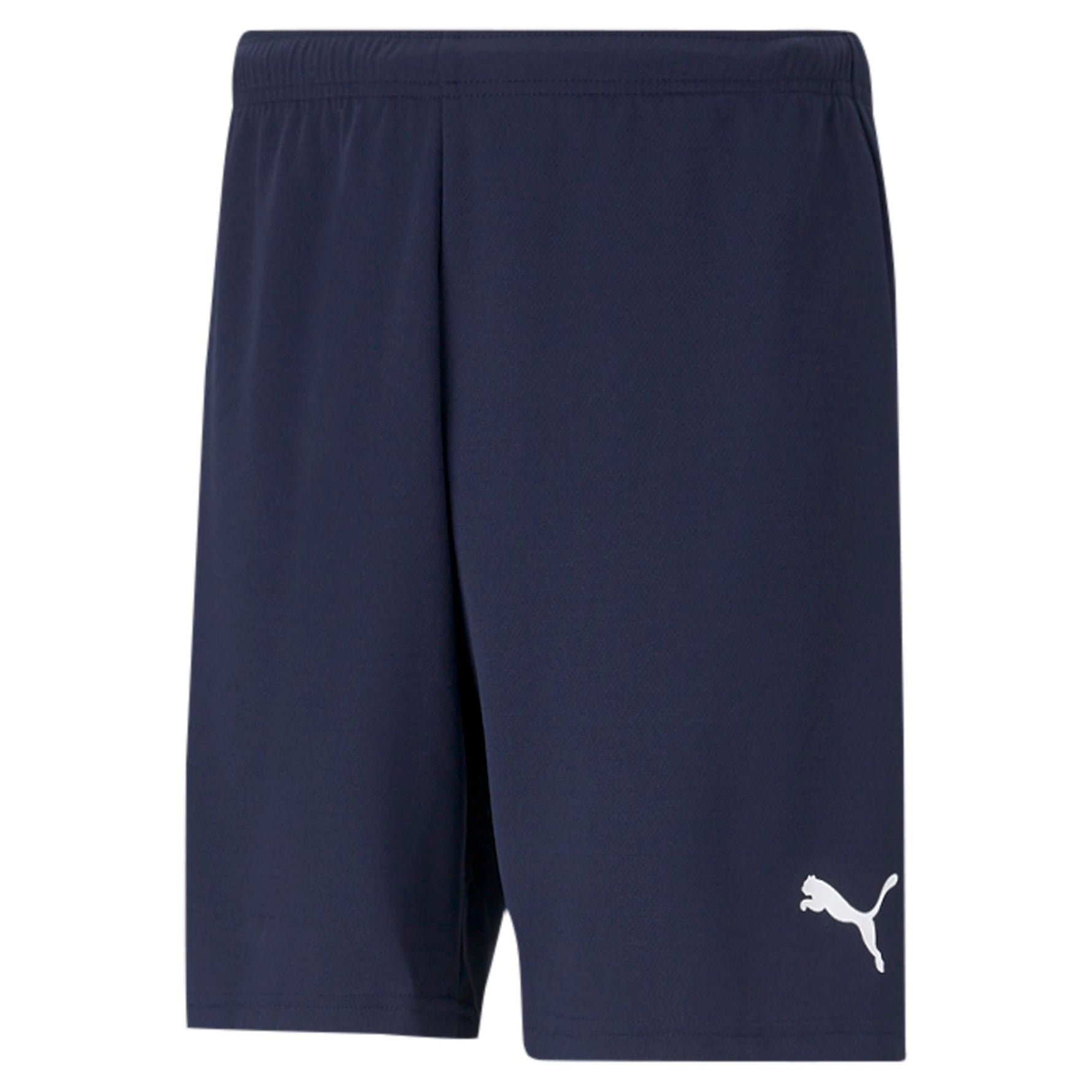 PUMA TEAMRISE SHORTS (PEACOAT-PUMA WHITE)