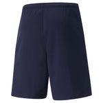 PUMA TEAMRISE SHORTS (PEACOAT-PUMA WHITE)