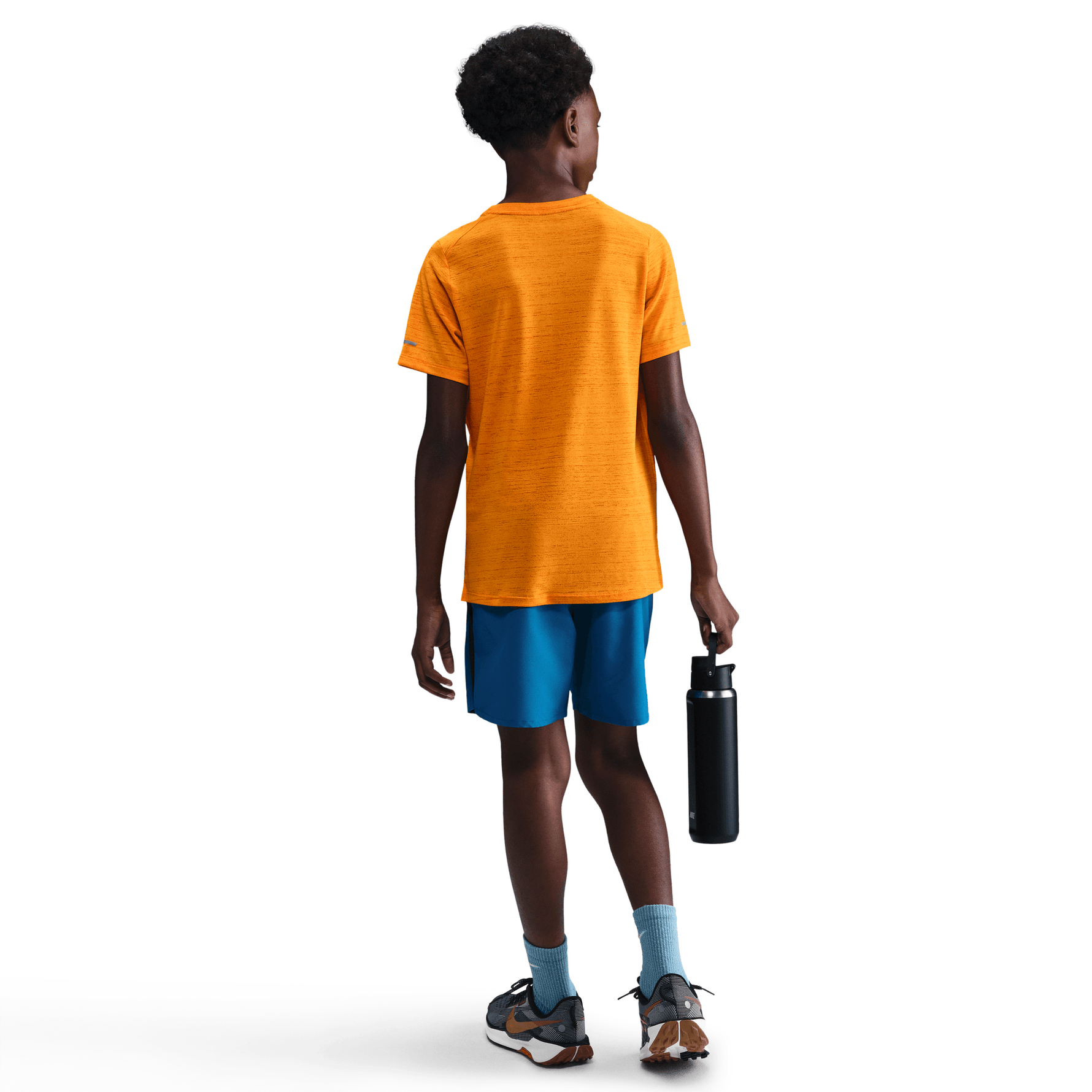 NIKE DRI-FIT MILER BIG KIDS' (BOYS') TRAINING TOP
