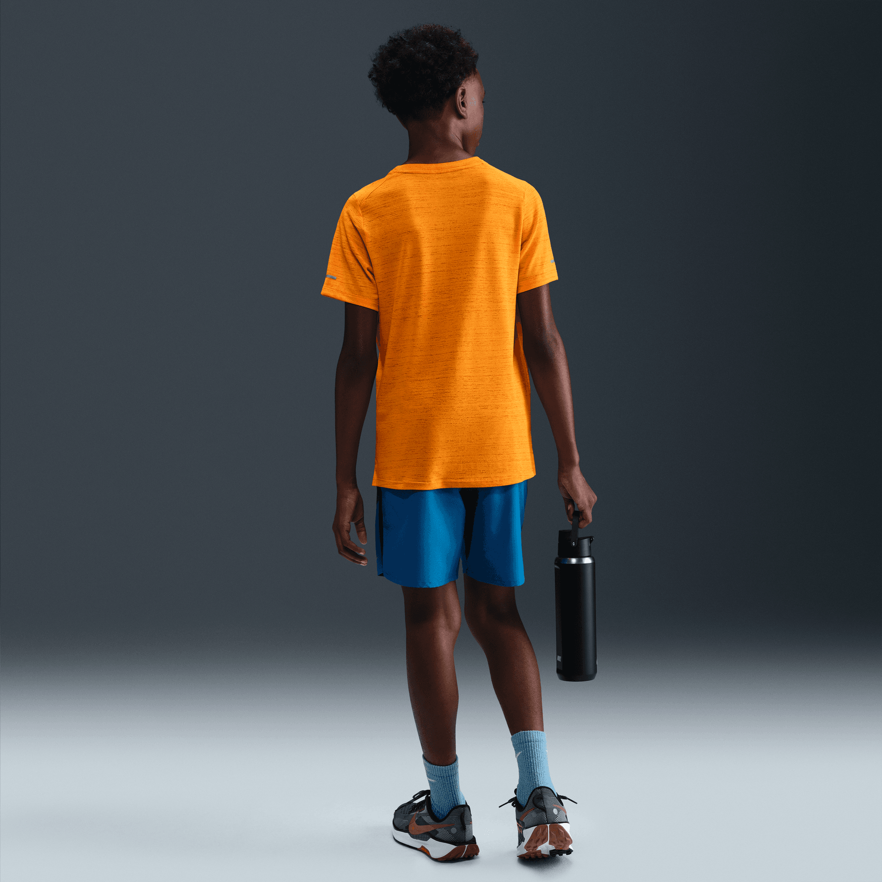 NIKE DRI-FIT MILER BIG KIDS' (BOYS') TRAINING TOP