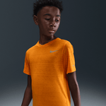 NIKE DRI-FIT MILER BIG KIDS' (BOYS') TRAINING TOP