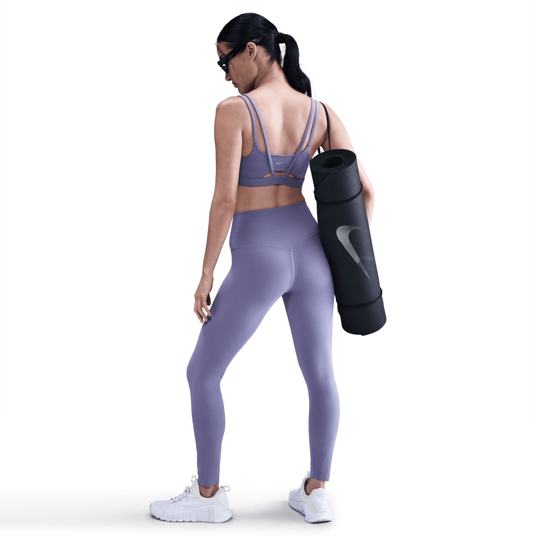 NIKE ZENVY WOMEN'S GENTLE-SUPPORT HIGH-WAISTED FULL-LENGTH LEGGINGS
