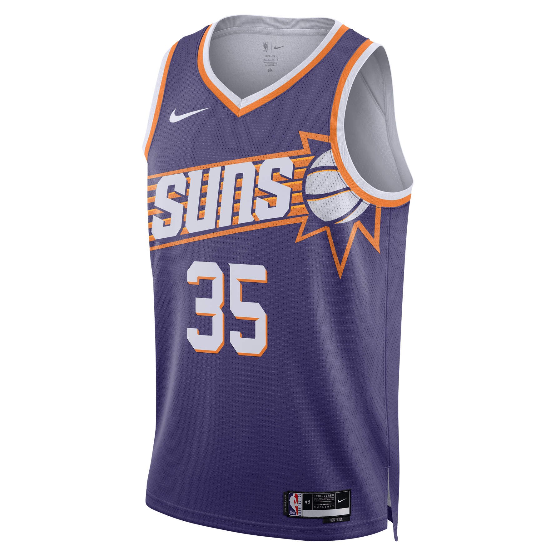 PHOENIX SUNS ICON EDITION 2023/24 NIKE DRI-FIT NBA SWINGMAN JERSEY