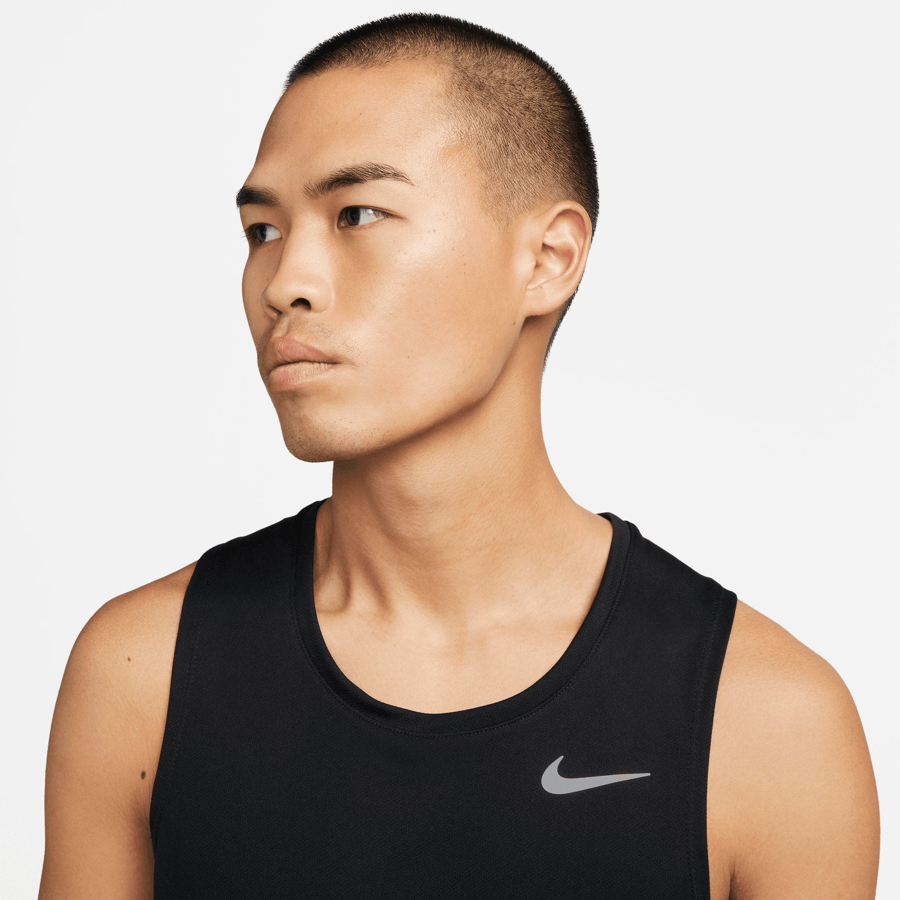 NIKE DRI-FIT MILER MEN'S RUNNING  TANK