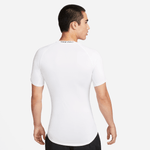 NIKE PRO MEN'S DRI-FIT TIGHT SHORT-SLEEVE FITNESS TOP