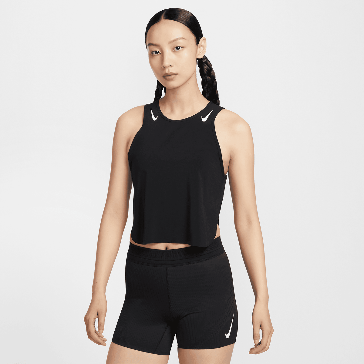 NIKE AEROSWIFT WOMEN'S DRI-FIT ADV CROPPED RUNNING TANK TOP
