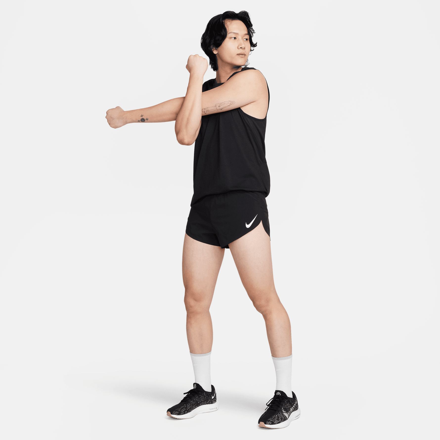 NIKE AEROSWIFT MEN'S DRI-FIT ADV 2" BRIEF-LINED RUNNING SHORT S