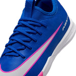 NIKE JR. MERCURIAL VAPOR 16 ACADEMY LITTLE/BIG KIDS' INDOOR/COURT LOW-TOP SOCCER SHOES