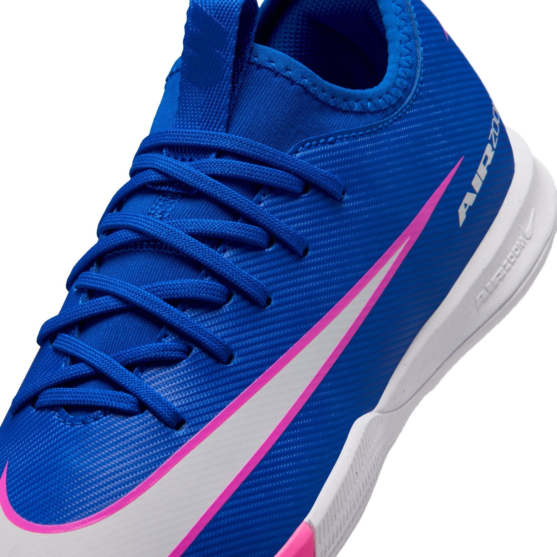 NIKE JR. MERCURIAL VAPOR 16 ACADEMY LITTLE/BIG KIDS' INDOOR/COURT LOW-TOP SOCCER SHOES