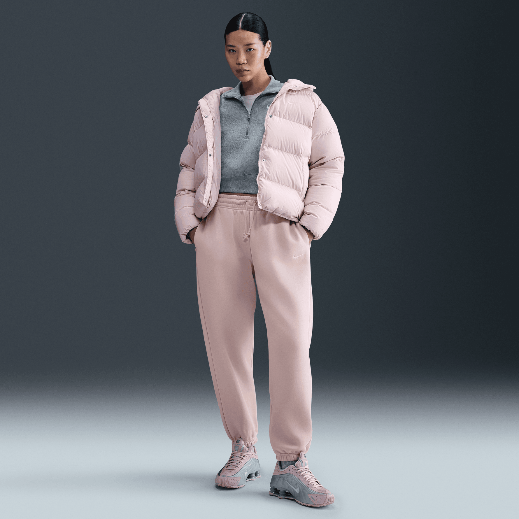 NIKE SPORTSWEAR PHOENIX FLEECE WOMEN'S HIGH-WAISTED OVERSIZED SWEATPANTS