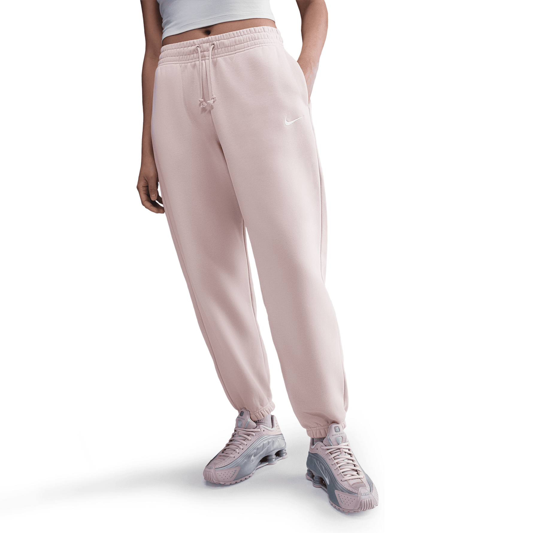 NIKE SPORTSWEAR PHOENIX FLEECE WOMEN'S HIGH-WAISTED OVERSIZED SWEATPANTS