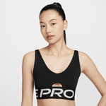 NIKE PRO INDY PLUNGE WOMEN' S MEDIUM-SUPPORT PADDED SPORTS BRA