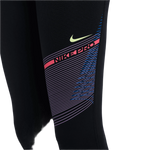 NIKE PRO GIRLS' DRI-FIT MID-RISE LEGGINGS