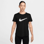 NIKE ONE SWOOSH WOMEN' S DRI-FIT SHORT-SLEEVE RUNNING TOP