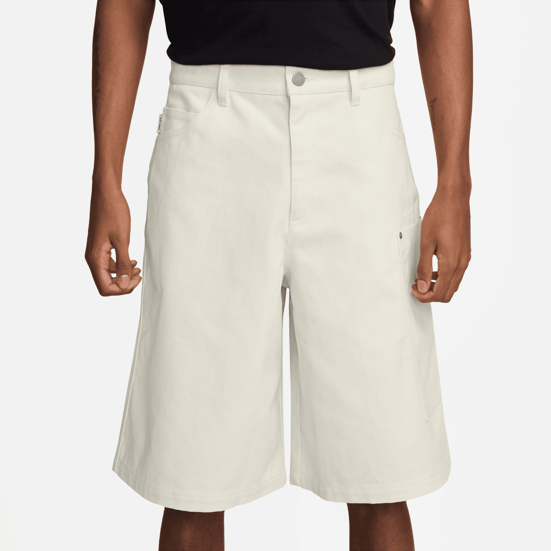 NIKE LIFE MEN'S BIG CANVAS SHORTS
