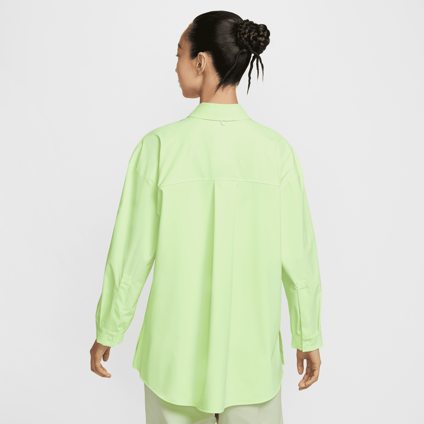 NIKE 24.7 PERFECTSTRETCH WOMEN'S DRI-FIT OVERSIZED LONG-SLEEVE SHIRT