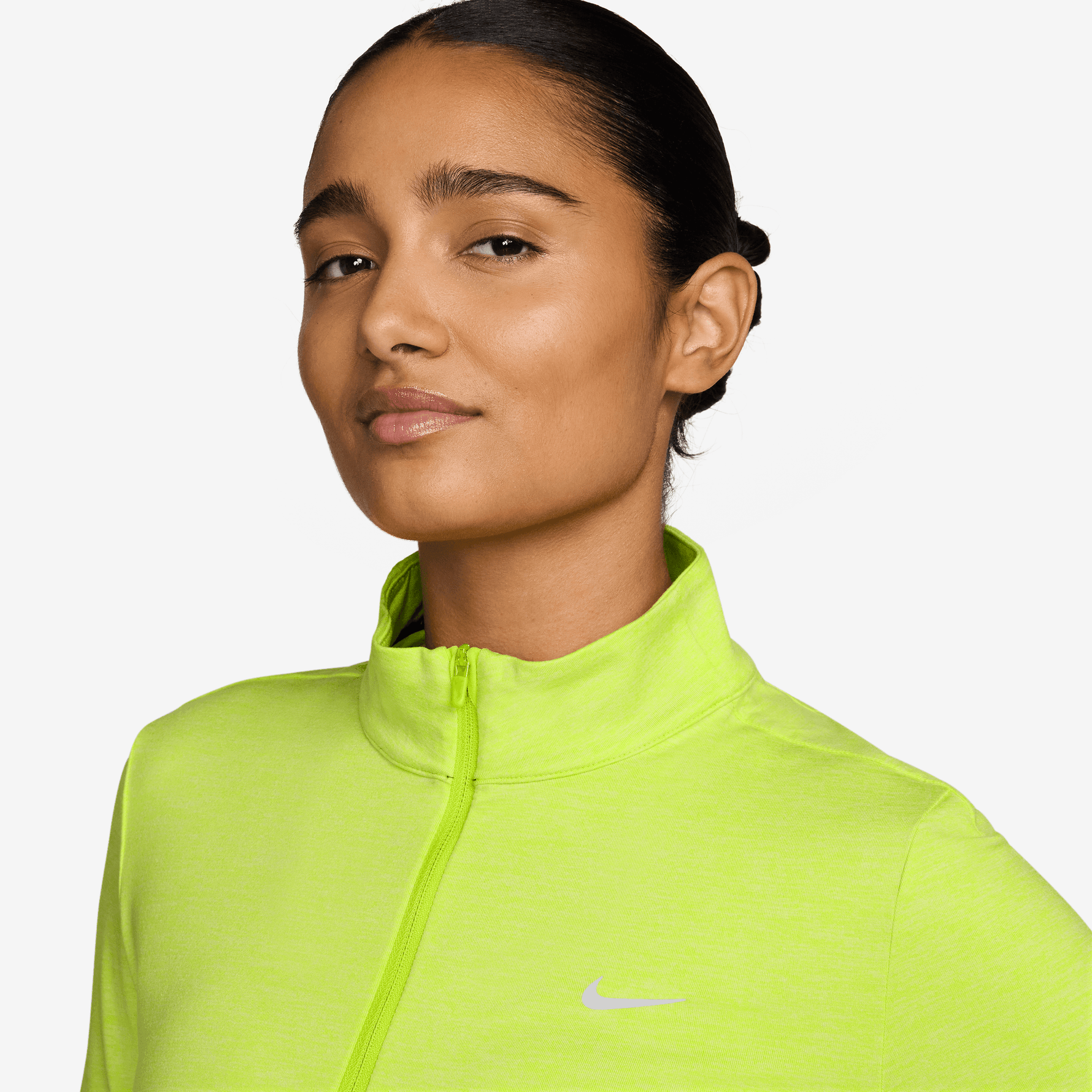 NIKE SWIFT WOMEN'S DRI-FIT UV 1/4-ZIP RUNNIN G TOP