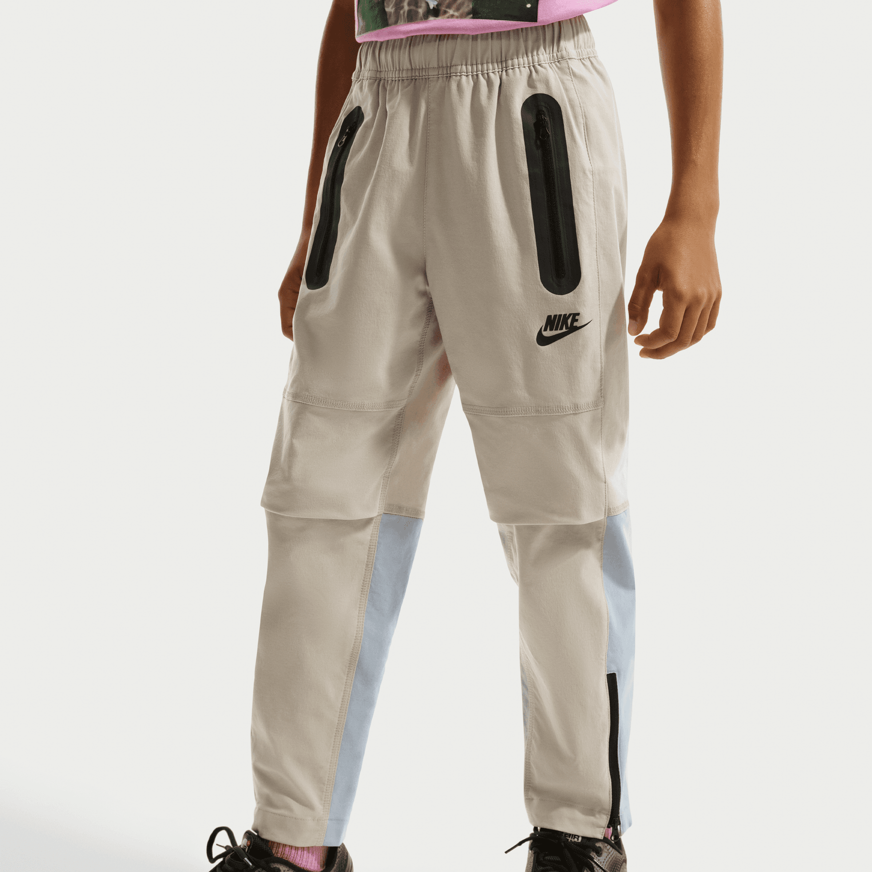 NIKE TECH BIG KIDS' (BOYS') WOVEN PANTS