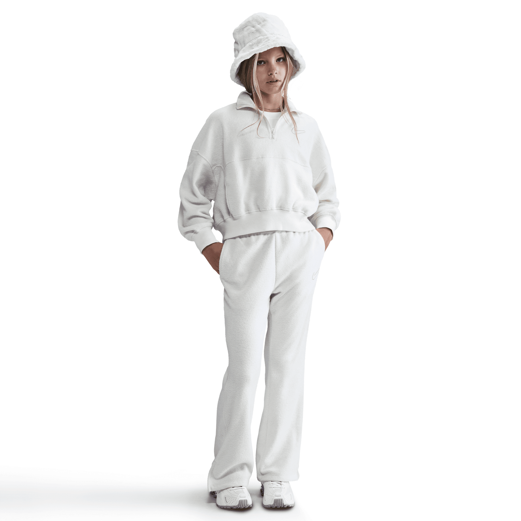 NIKE LFS BIG KIDS' (GIRLS') FLEECE PANTS