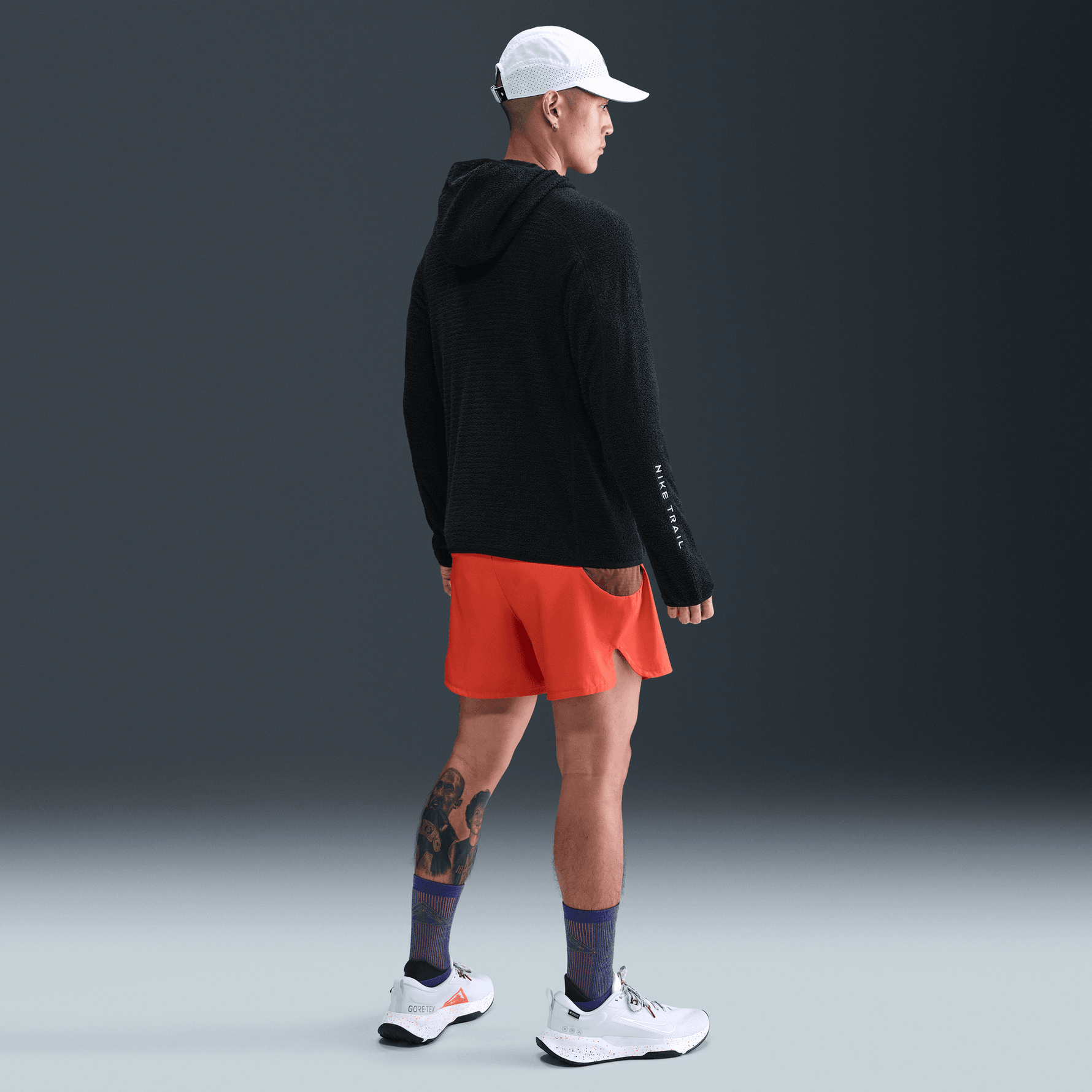 NIKE TRAIL MEN'S DRI-FIT FLEECE RUNNING JACKET