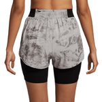 NIKE Swift Mid-Rise 2-In-1 Running Shorts With Reflective Design Accents Women's