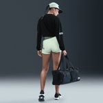 NIKE PRO WOMEN'S DRI-FIT LOOSE CREW-NECK FRENCH TERRY SWEATSHIRT