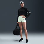 NIKE PRO WOMEN'S DRI-FIT LOOSE CREW-NECK FRENCH TERRY SWEATSHIRT