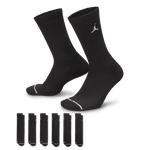 JORDAN EVERYDAY CUSHIONED CREW SOCKS (6 PAIRS)