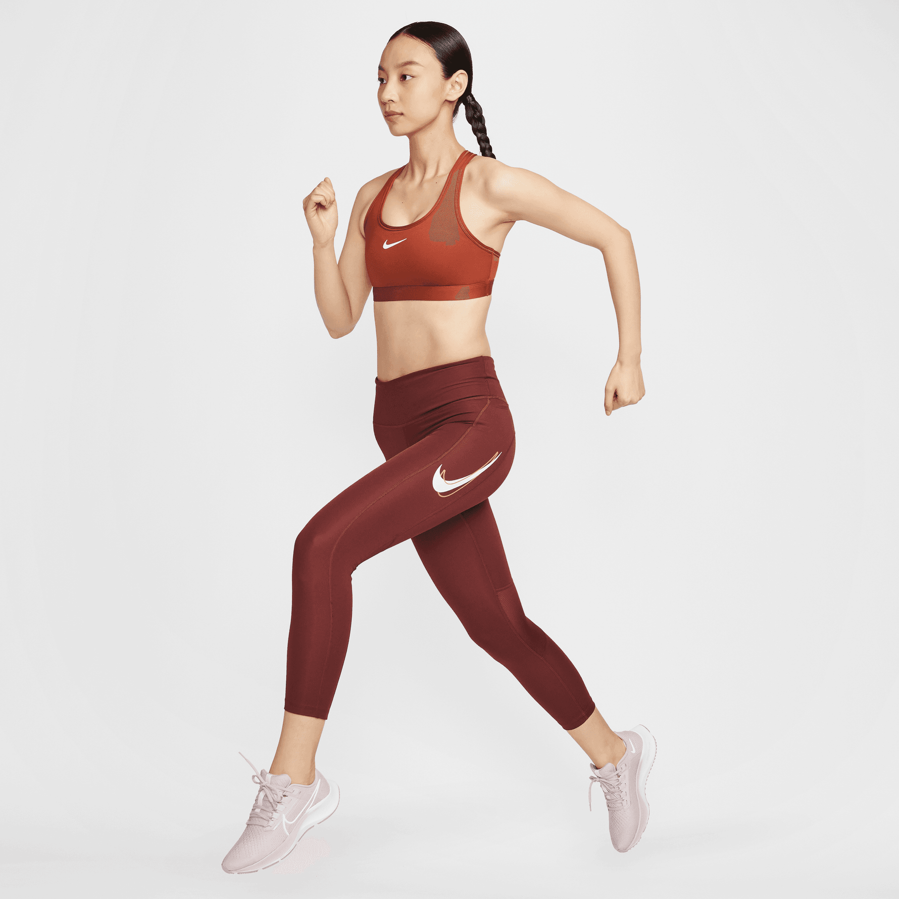 NIKE FAST WOMEN'S MID-RISE 7/8 LEGGINGS
