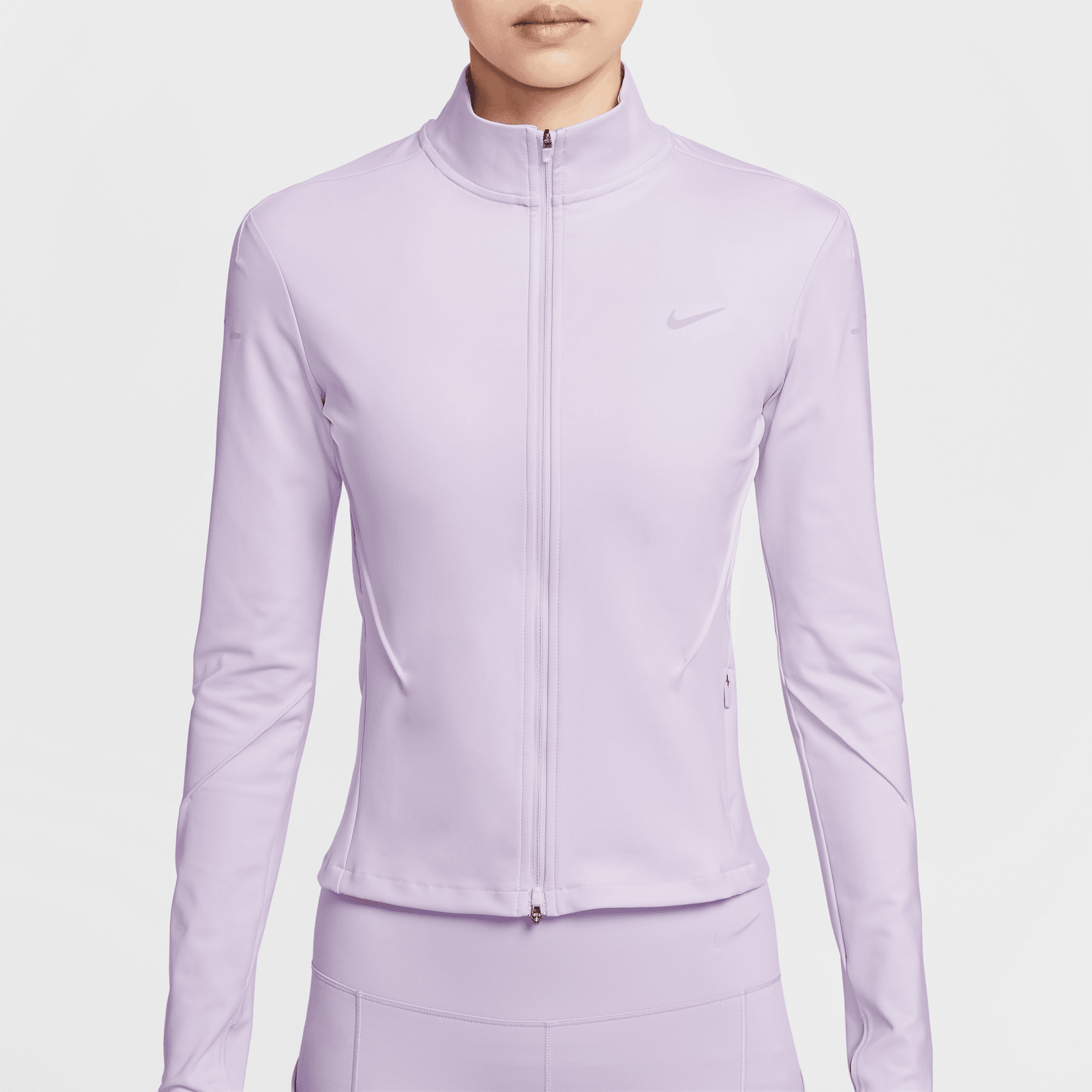 NIKE SWIFT WOMEN'S DRI-FIT FULL-ZIP MID-LAYER RUNNING TOP