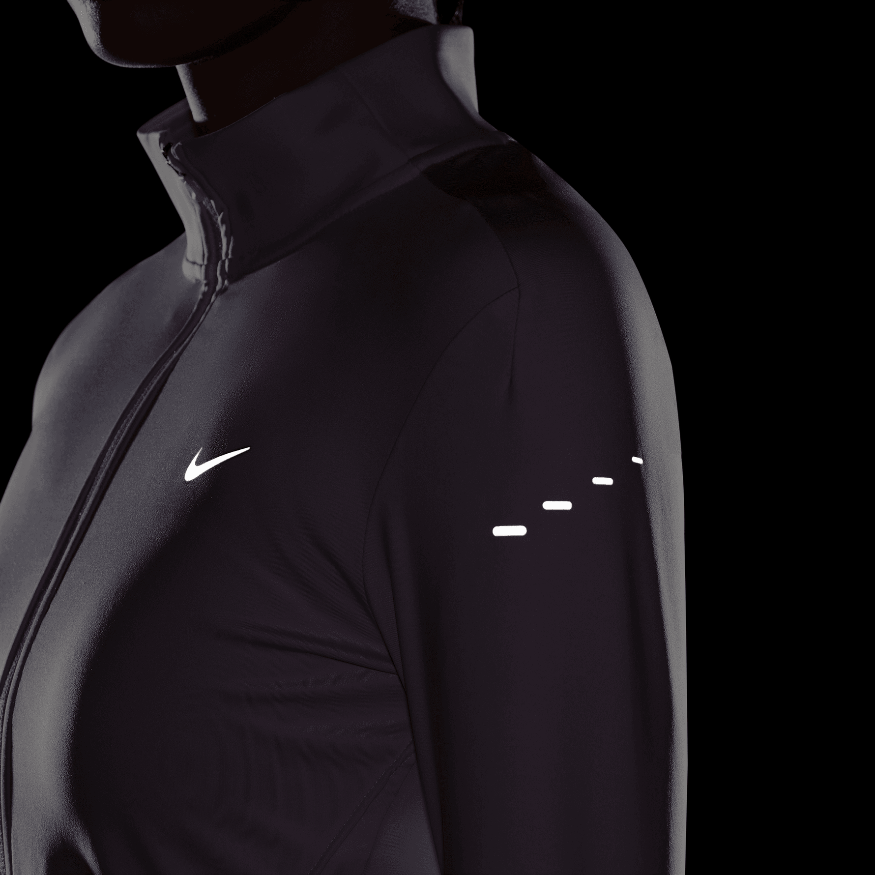 NIKE SWIFT WOMEN'S DRI-FIT FULL-ZIP MID-LAYER RUNNING TOP