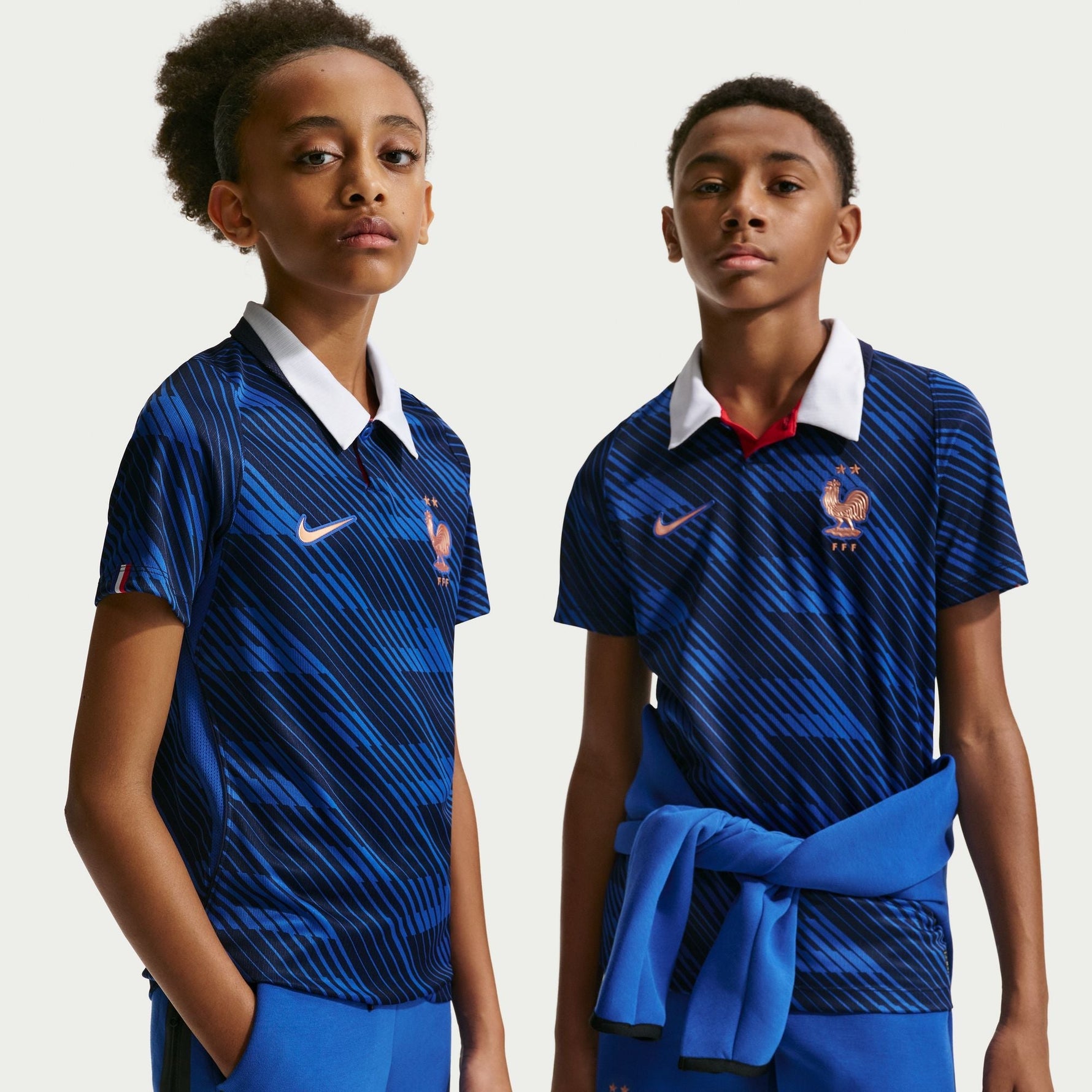 FFF 2026 Stadium Home Older Kids' Nike Dri-FIT Football Replica Shirt