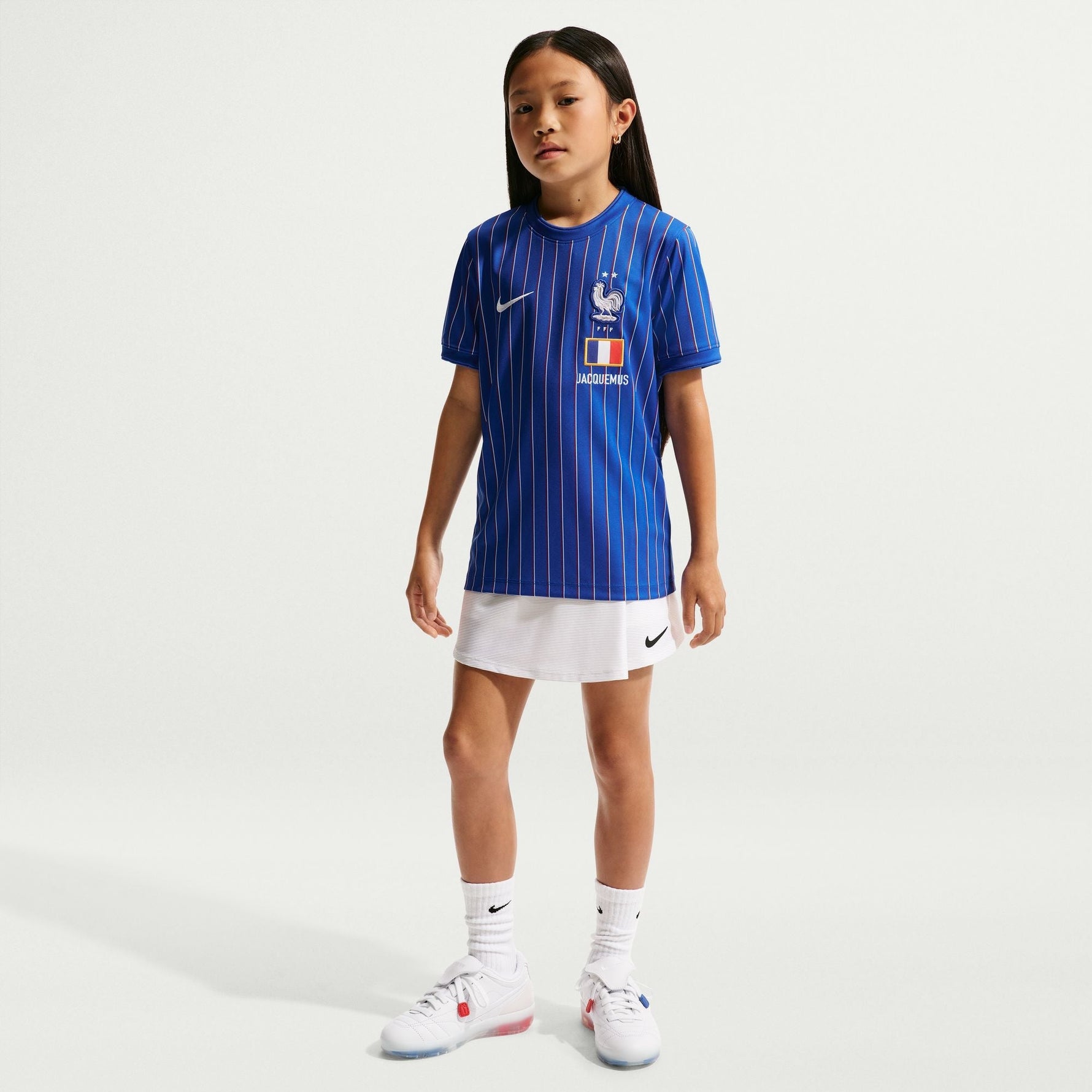 Nike France x Jacquemus Older Kids' Short-Sleeve Football Top