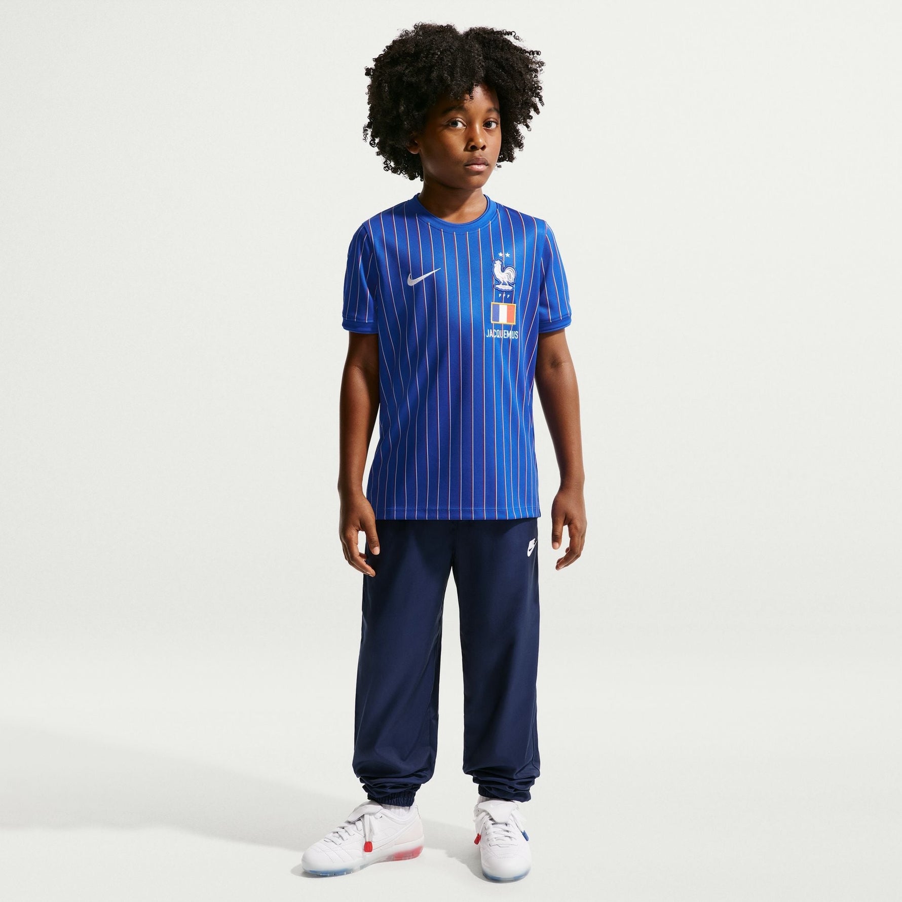 Nike France x Jacquemus Older Kids' Short-Sleeve Football Top