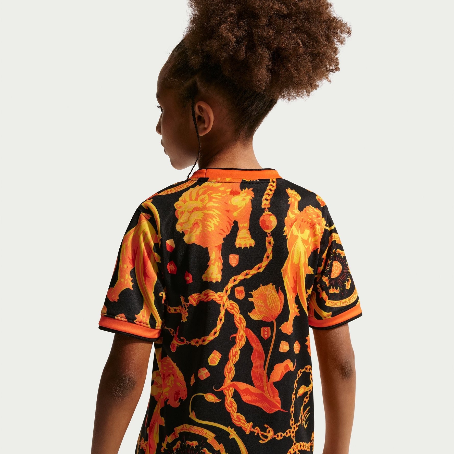 Nike Netherlands x Patta Older Kids' Short-Sleeve Football Top