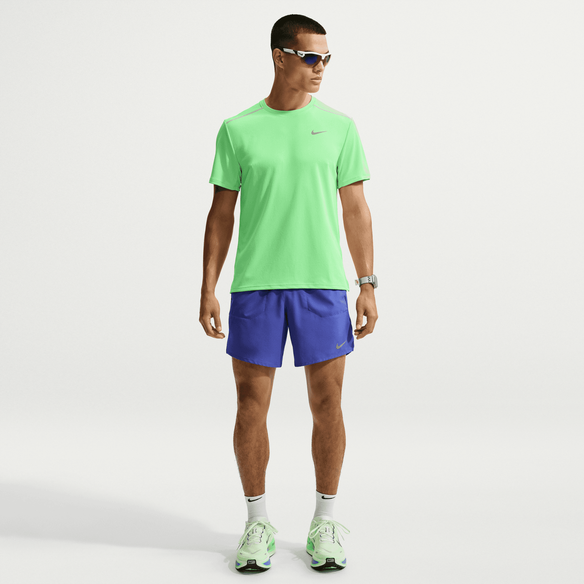 Nike Miler Men's Dri-FIT UV-Protection Short-Sleeve Running Top