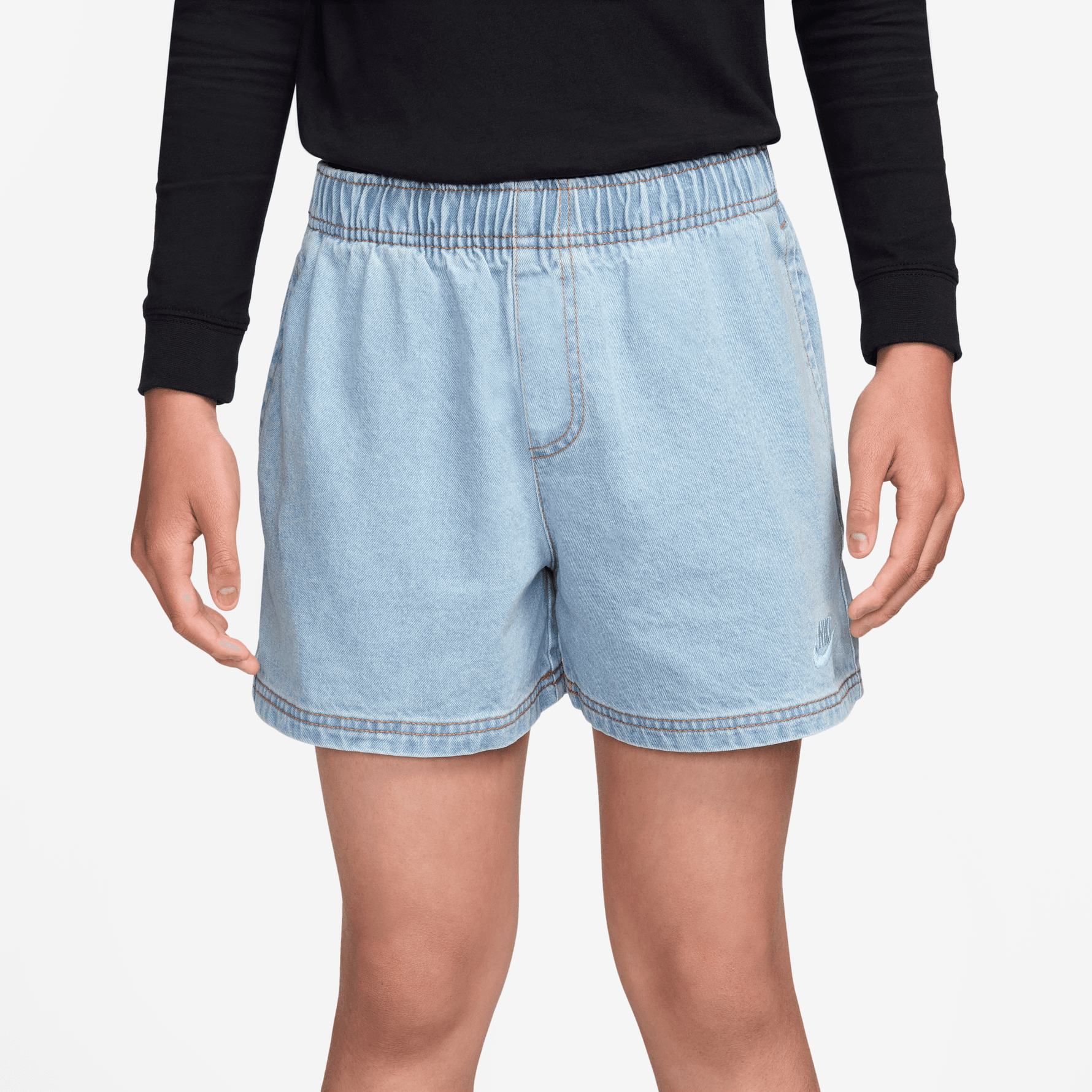 NIKE SPORTSWEAR COLLECTION BIG KIDS' DENIM SHORTS