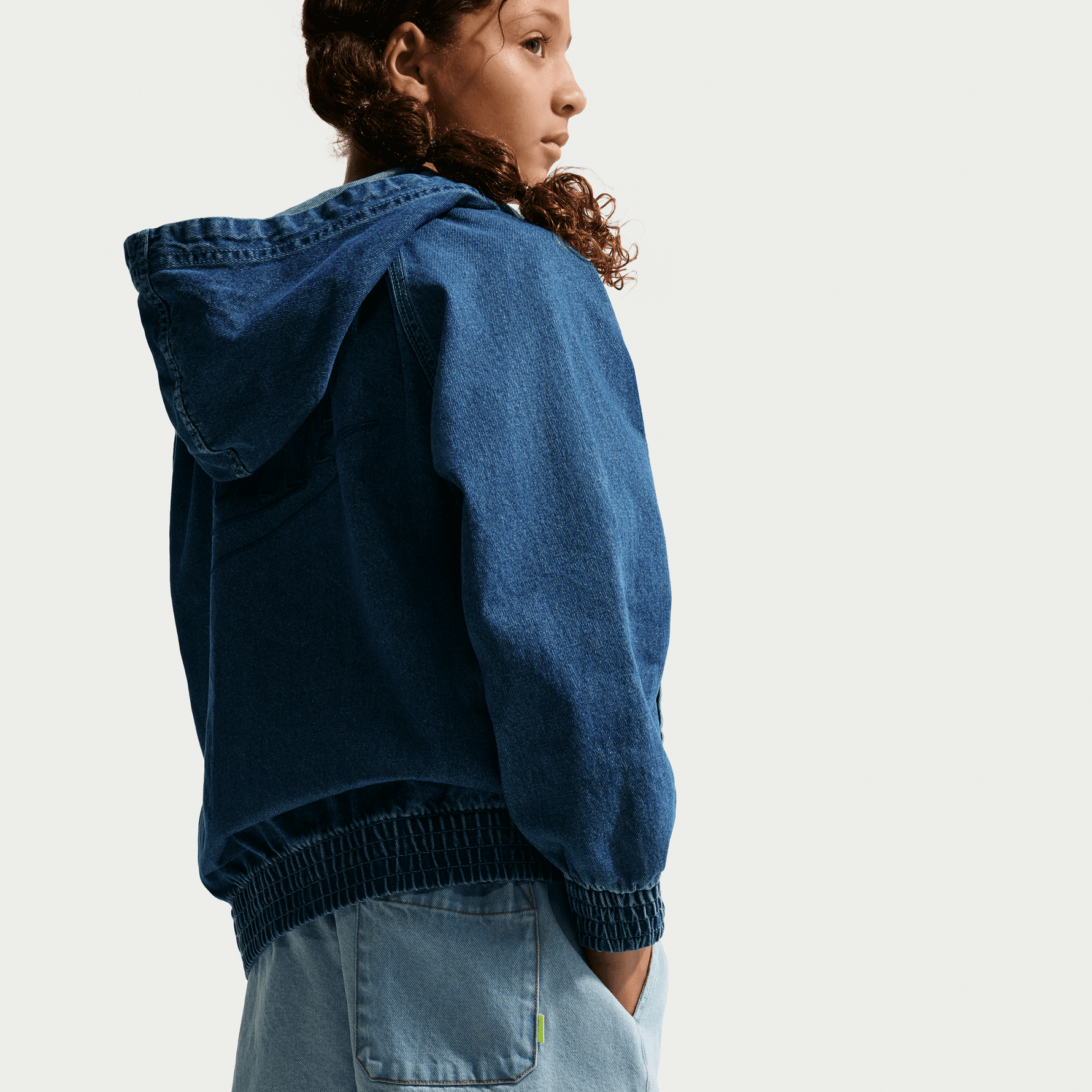 NIKE SPORTSWEAR COLLECTION BIG KIDS' DENIM SHORTS