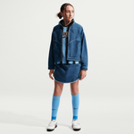 NIKE SPORTSWEAR COLLECTION WINDRUNNER BIG KIDS' DENIM JACKET