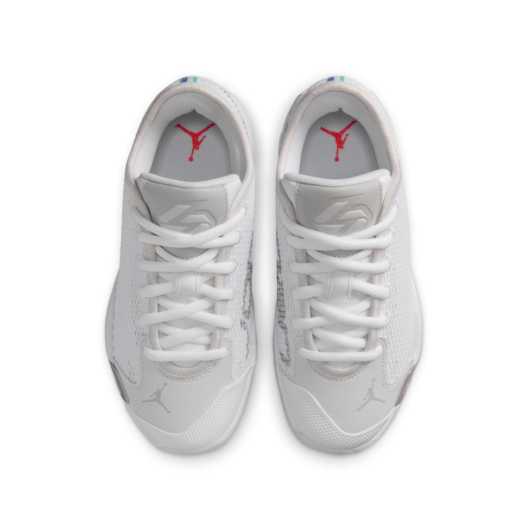 LUKA 77 "TRIPLE WHITE" BIG KIDS' BASKETBALL SHOES