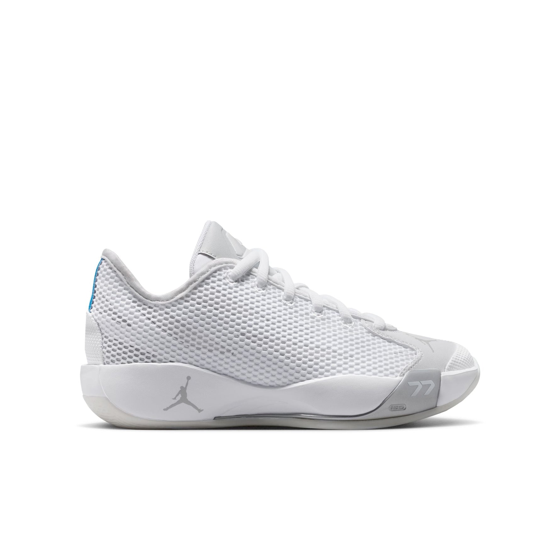 LUKA 77 "TRIPLE WHITE" BIG KIDS' BASKETBALL SHOES
