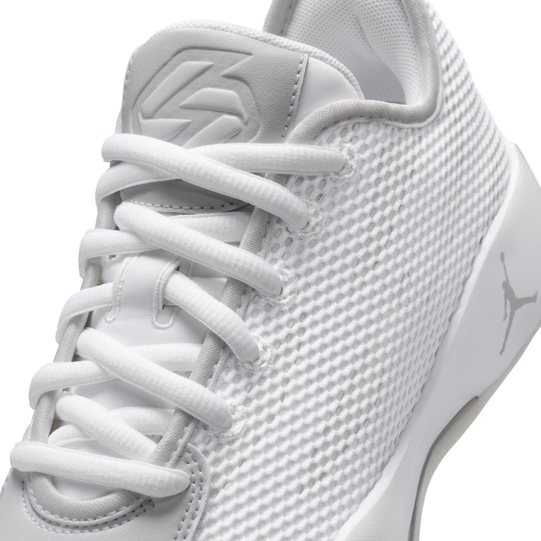 LUKA 77 "TRIPLE WHITE" BIG KIDS' BASKETBALL SHOES
