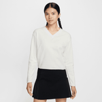 NIKE WOMEN'S V-NECK LONG-SLEEVE GOLF TOP