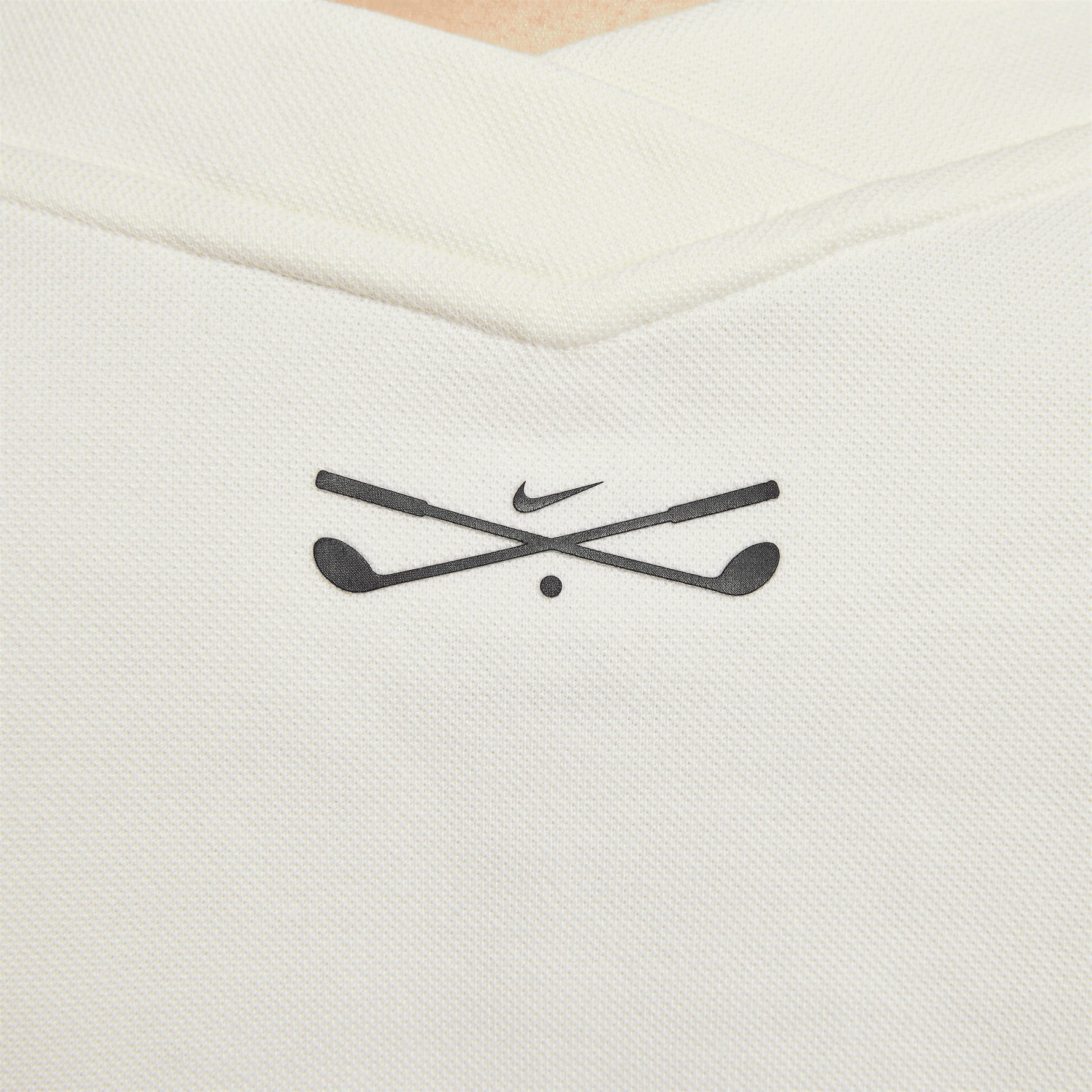 NIKE WOMEN'S V-NECK LONG-SLEEVE GOLF TOP