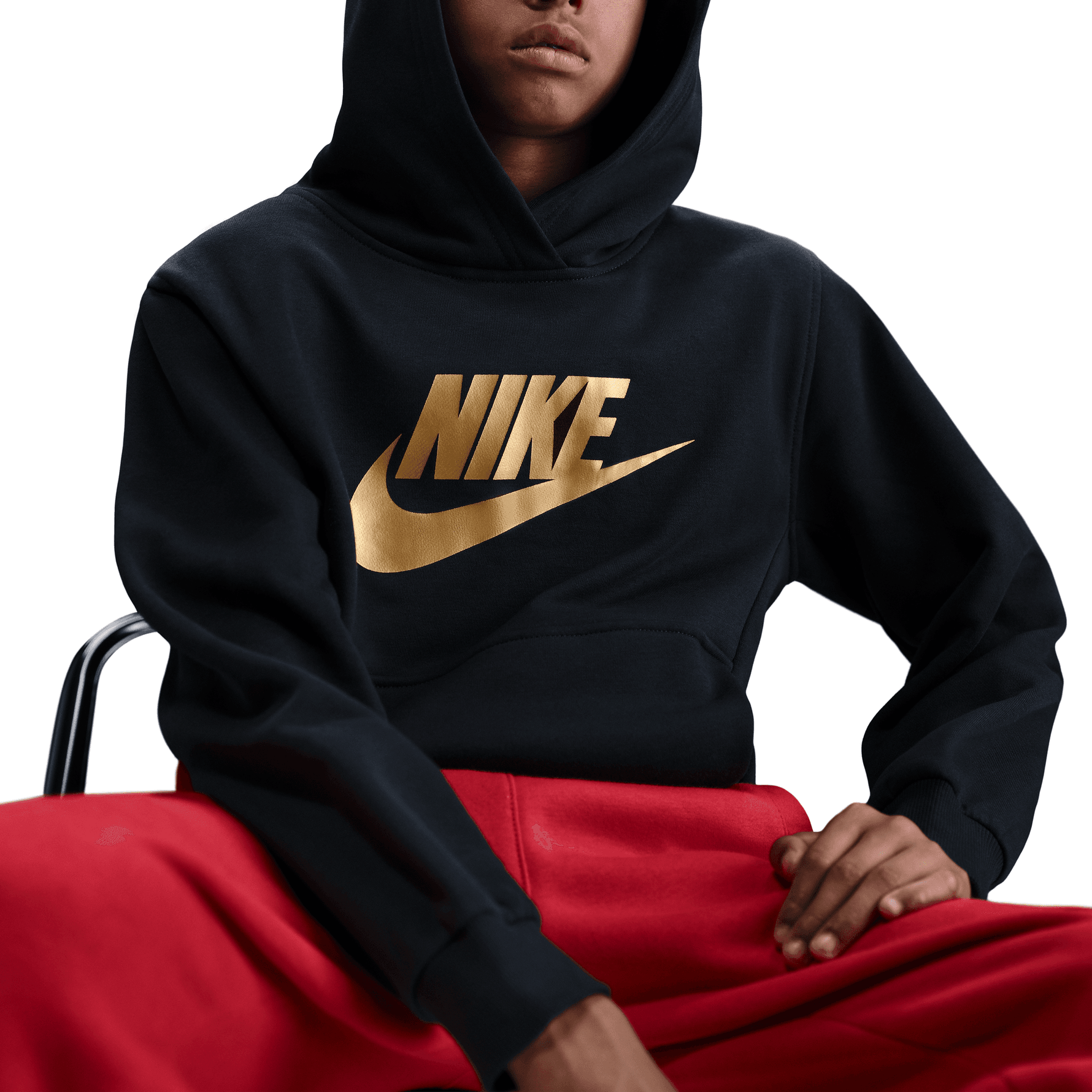 NIKE LFS CLUB FLEECE BIG KIDS' HOODIE