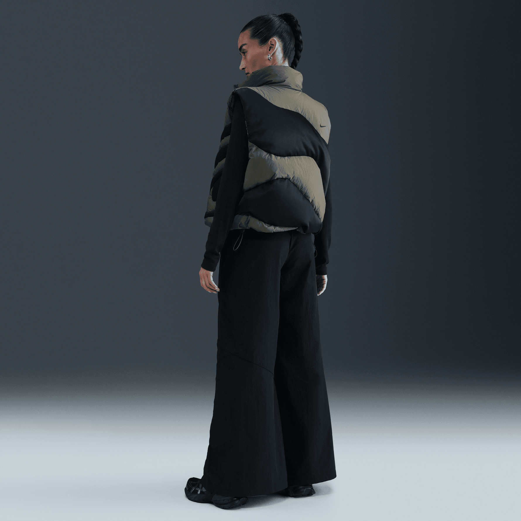 NIKE SPORTSWEAR WOMEN'S WIDE-LEG WOVEN PANTS