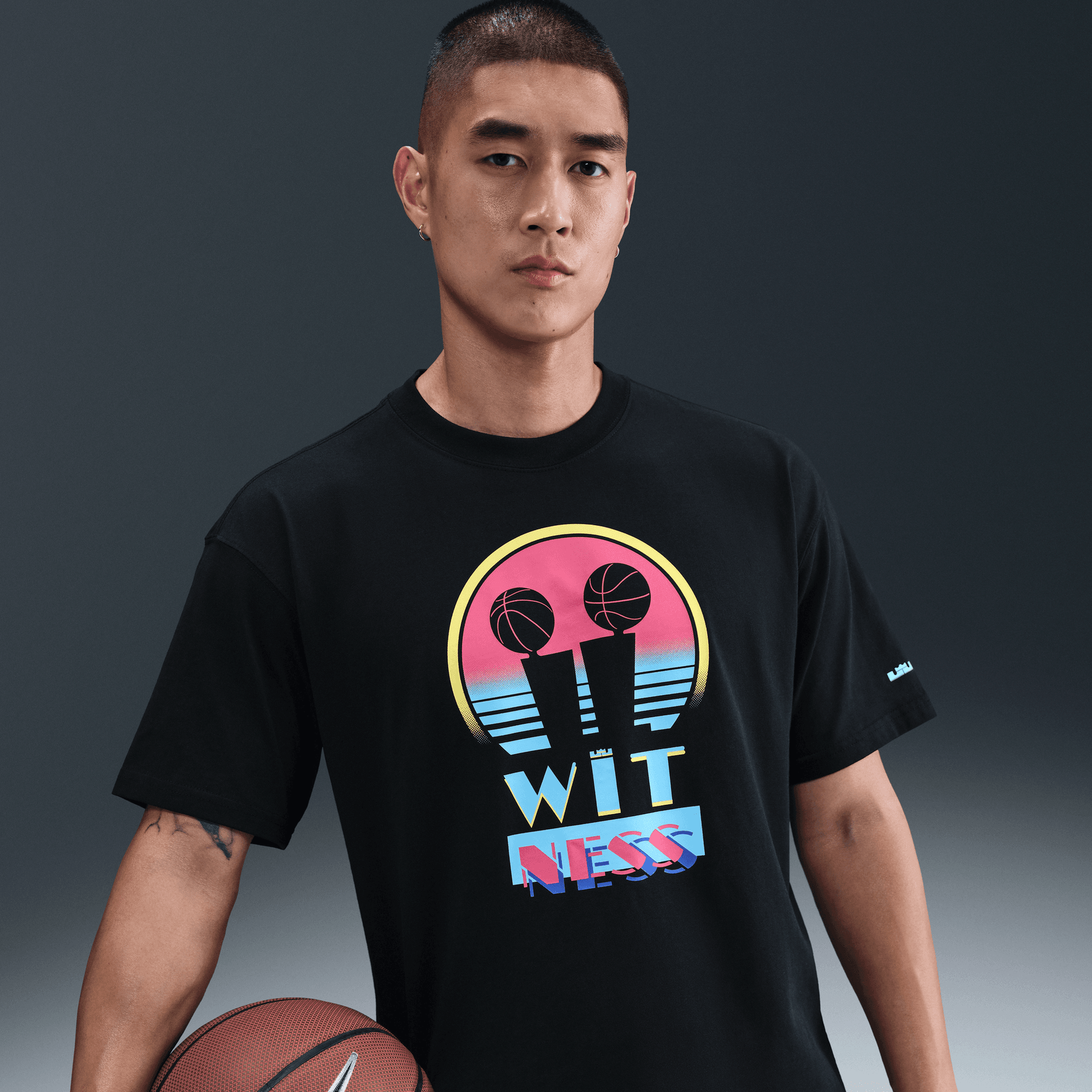 LEBRON "MIAMI TWICE" MEN'S MAX90 BASKETBALL T-SHIRT