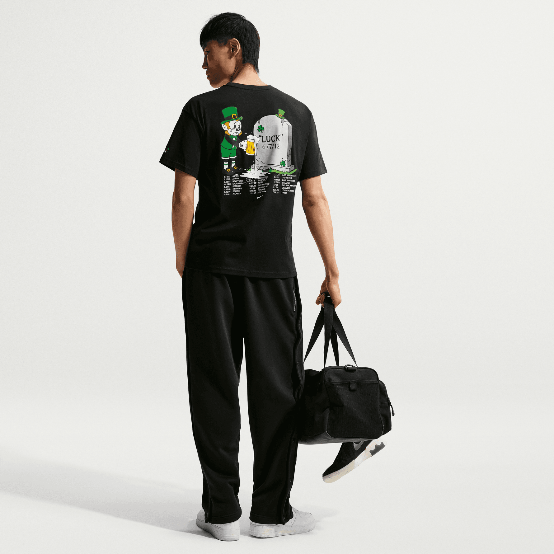 LEBRON "GREEN WITH ENVY" NIKE MEN'S BASKETBALL T-SHIRT